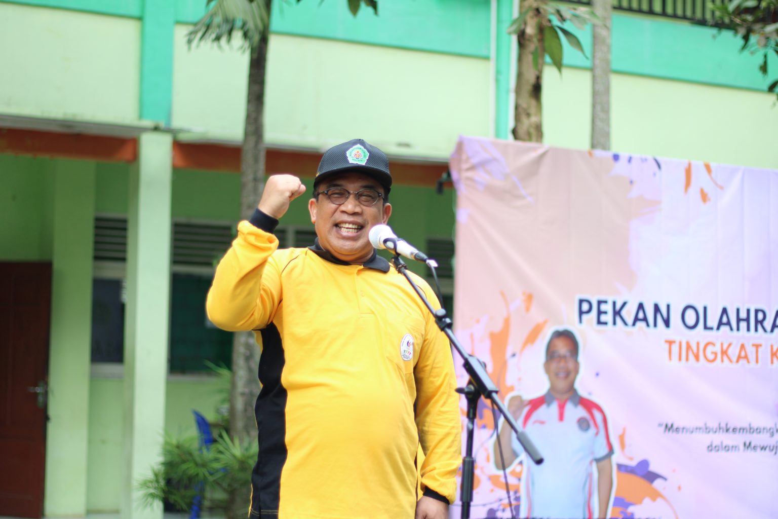 Bapak Sahid Buka Porseni Kkm Mtsn Malang